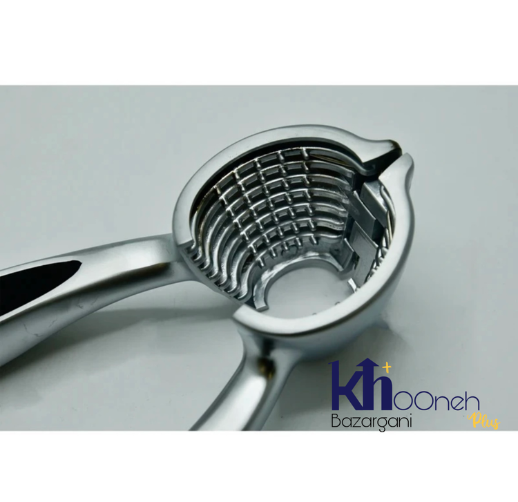 گردوشکن استیل شنگیا مدل حرفهای دسته سیلیکونی مناسب انواع سایز گردو