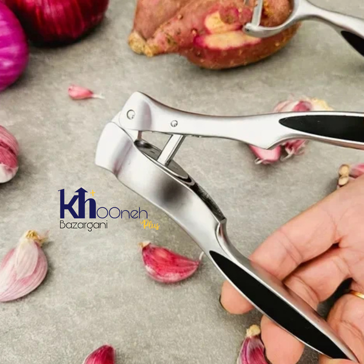 سیر له کن دستی مقاوم استیل شنگیا مدل دسته سیلیکونی